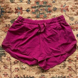 Lululemon Women's Magenta Athletic Shorts